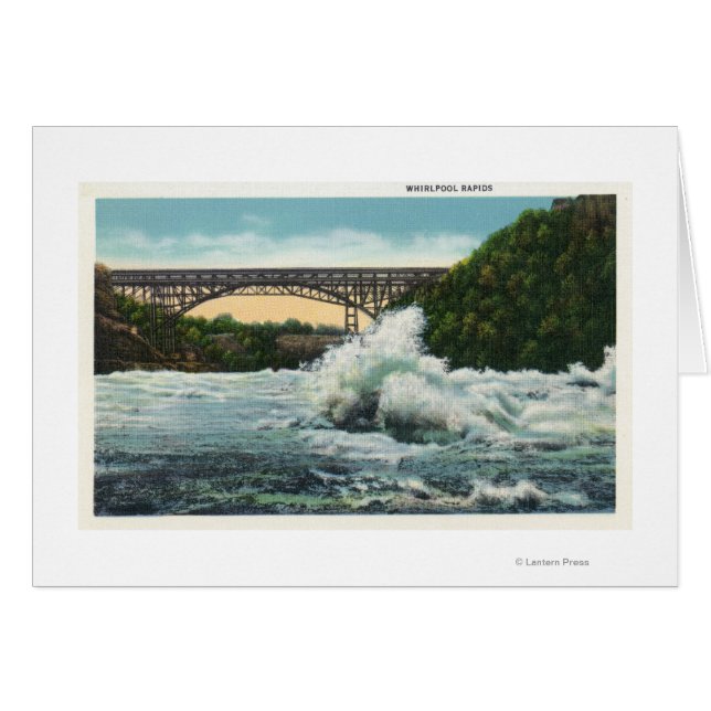 Vue sur Whirlpool Rapids Bridge et Whirlpool (Devant horizontal)