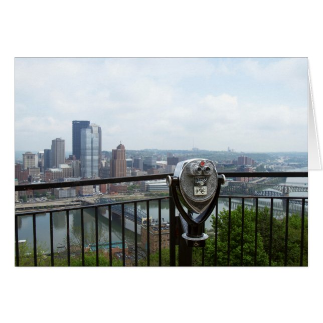 Vue touristique de Pittsburg (Devant horizontal)
