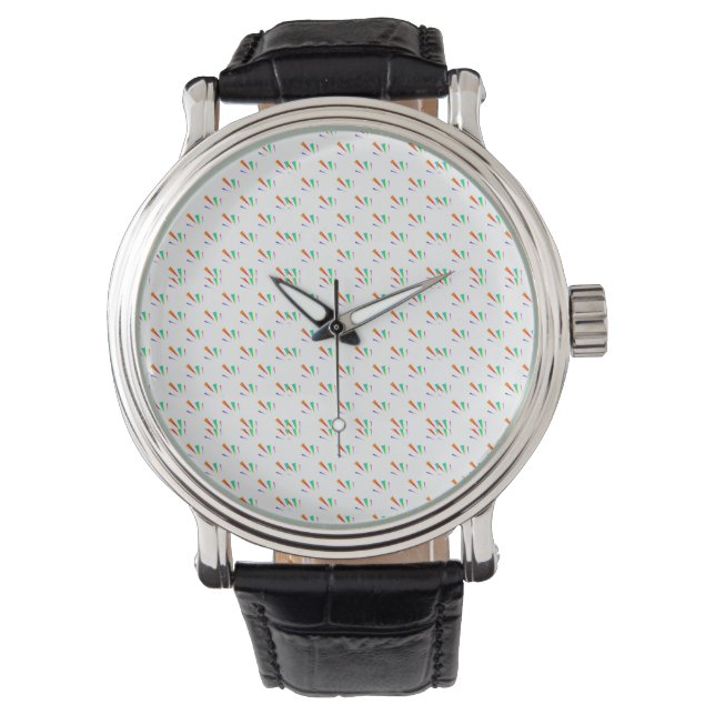 Vues avant et arrière d'une montre-bracelet  (devant)