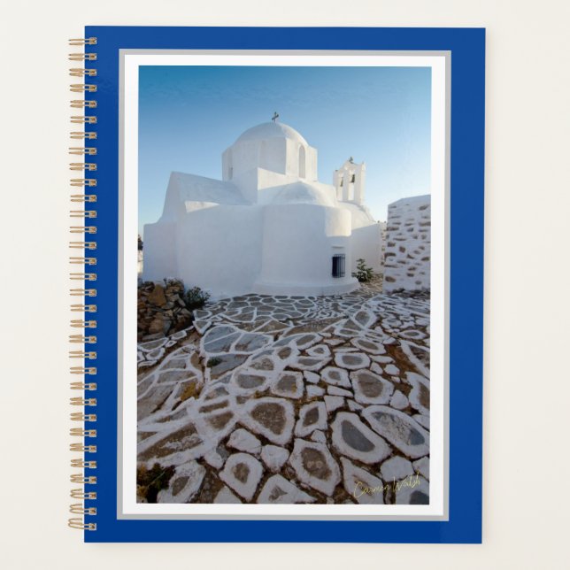 Vues de Grèce : planificateur "Chemin de la droitu (Devant)