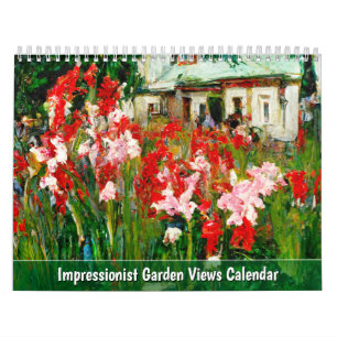 Vues de jardin impressionnistes – Calendrier