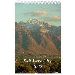 Vues de Salt Lake City Calendrier 2022