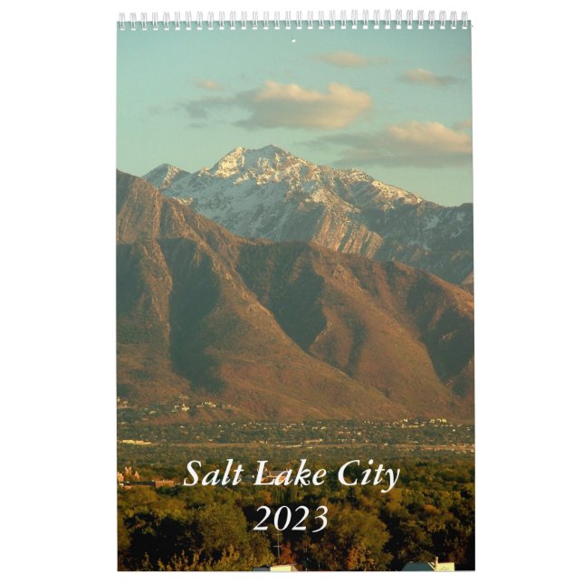 Vues de Salt Lake City Calendrier 2023 (Protection)