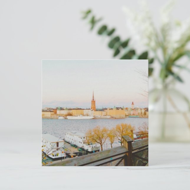 Vues de Stockholm (Debout devant)