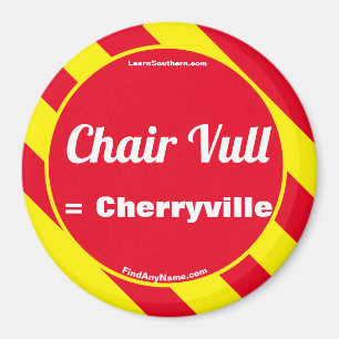 Vull de chaise = Magnet de Cherryville