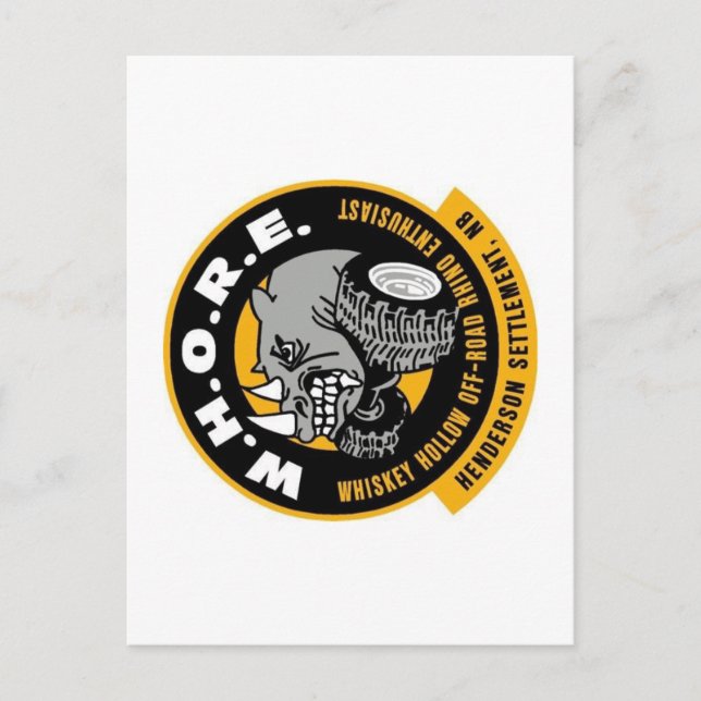 W.H.O.R.E. CARTE POSTALE (Devant)