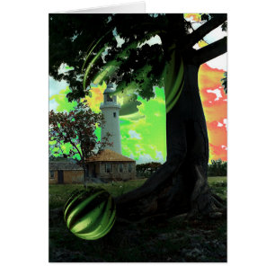 W. Phare d'extrémité/rouge, vert, or