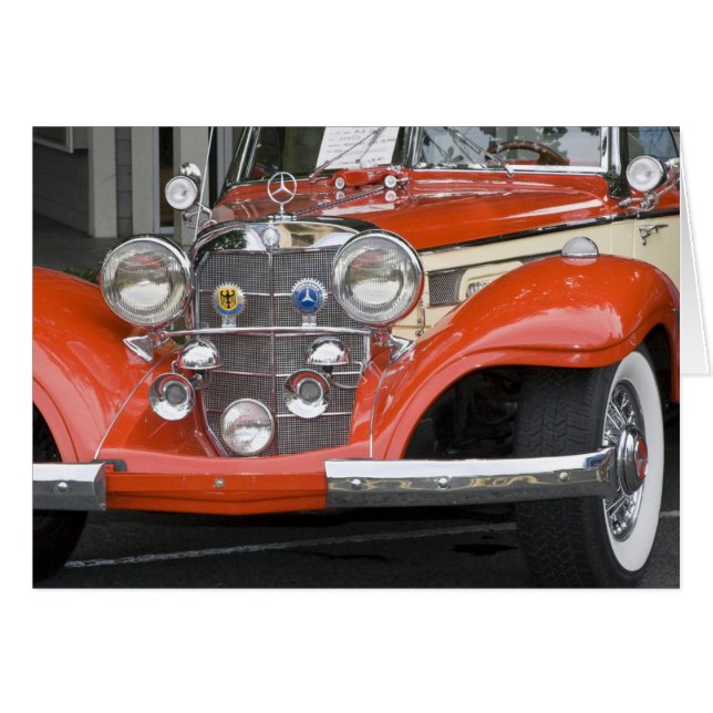 WA, Seattle, automobile allemande classique. 2 (Devant horizontal)