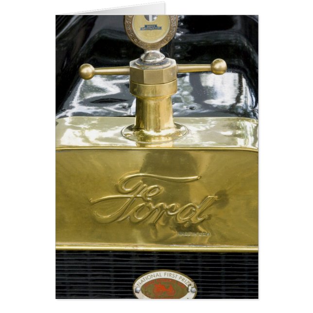 WA, Seattle, automobile américaine classique. (Devant)