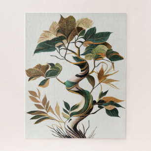 Wabi Sabi Plantes Jigsaw Puzzle