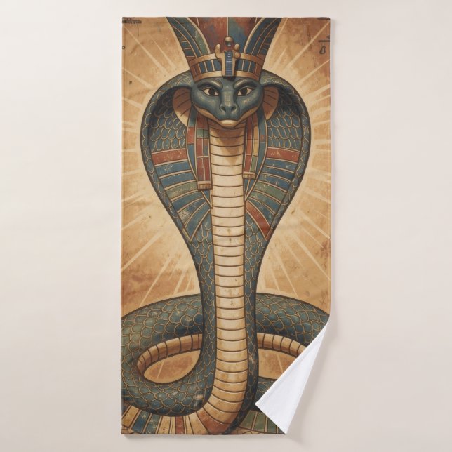 Wadjet – Ägyptische Schlangengöttin´7 (Serviette de bain)
