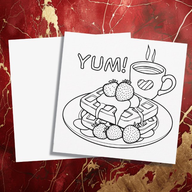 Waffe et café Couleur moi (Créateur téléchargé)