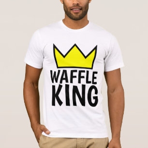 WAFFLE KING DAD FÊTE DES PÈRES OU T-shirts D'ANNIV