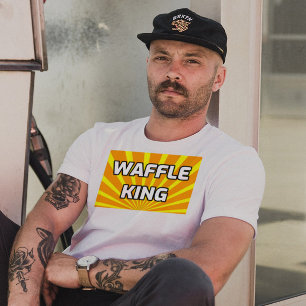 WAFFLE KING MENS PAPA T-SHIRTS
