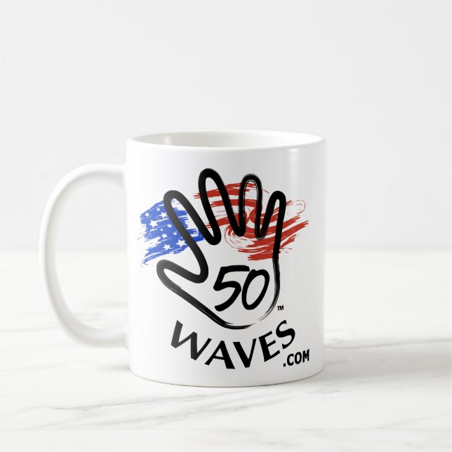 Wag de chiens… Tasse de vague de personnes (Gauche)