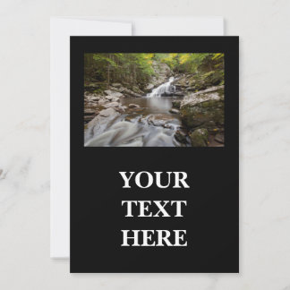 Wahconah Falls Carte de remerciements - Dalton, MA