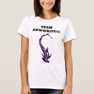 WAHINE - ÉQUIPE AWWWRITE - MANO - T-SHIRT BLANC