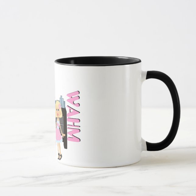 WAHM (Travailler Chez La Mère) Mug (Droite)
