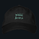 WAIKIKI BEACH casquette<br><div class="desc">WAIKIKI BEACH casquette - ajustement ajustable</div>