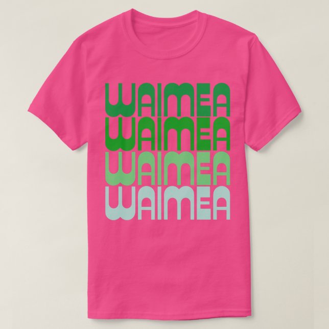 Waimea Beach Retro TShirt (Design devant)