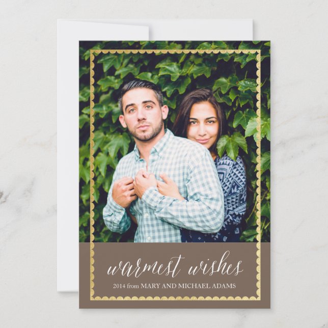 Wains chauds compensés en or Brown (Devant)