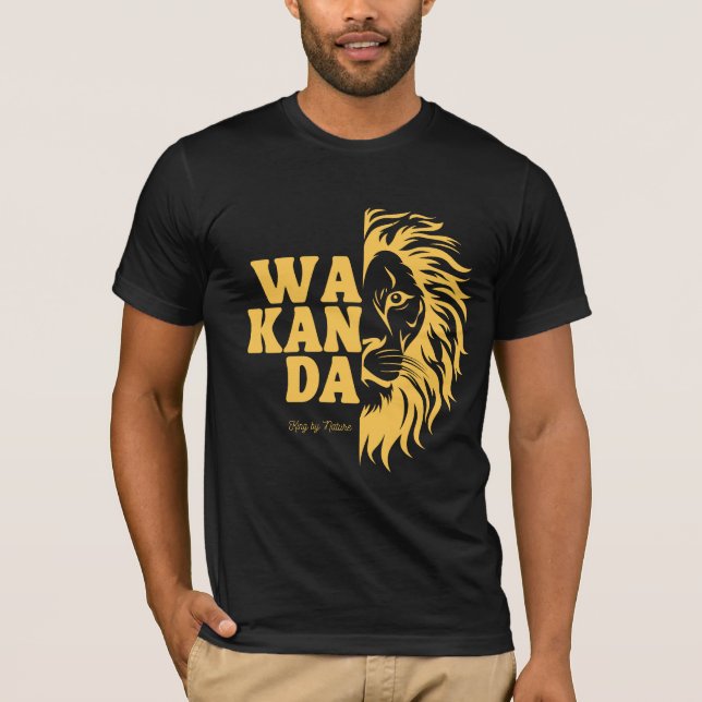 WAKANDA : Roi de nature | T-Shirt Bella (Devant)