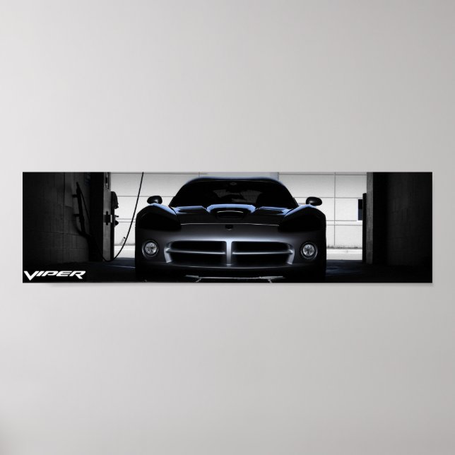 Waking the Beast - Poster Dodge Viper SRT10 (Devant)
