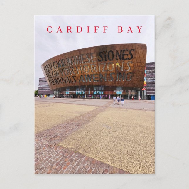 Wales Millennium Centre vue carte postale (Devant)