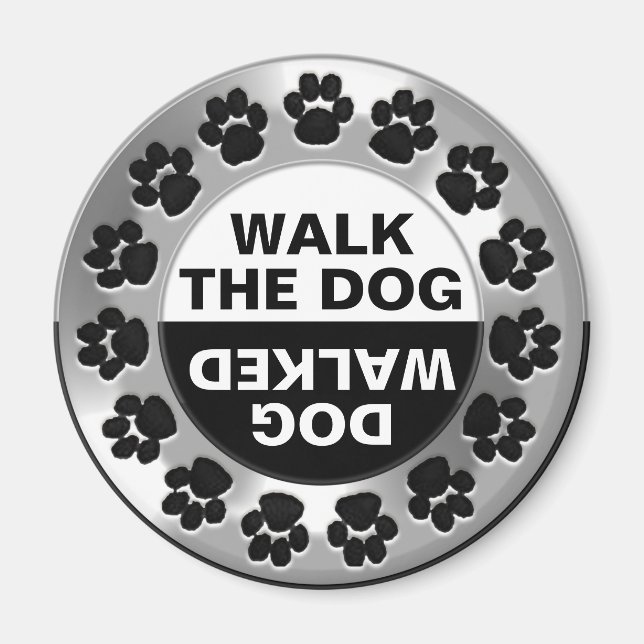 Walk the Dog Magnet (Devant)
