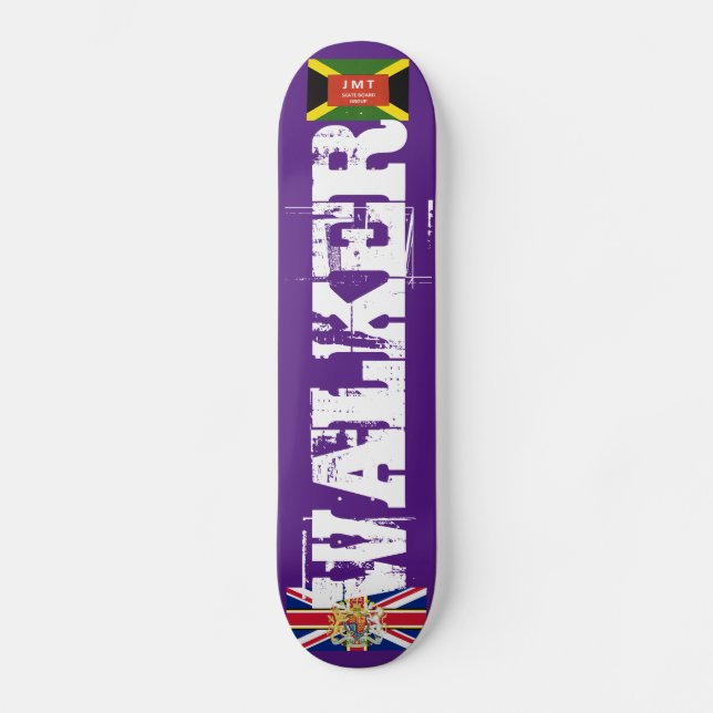 WALKER  OFFICIEL  UK Skateboard (Recto)