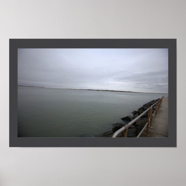 Walking Path by Ocean Poster (Devant)