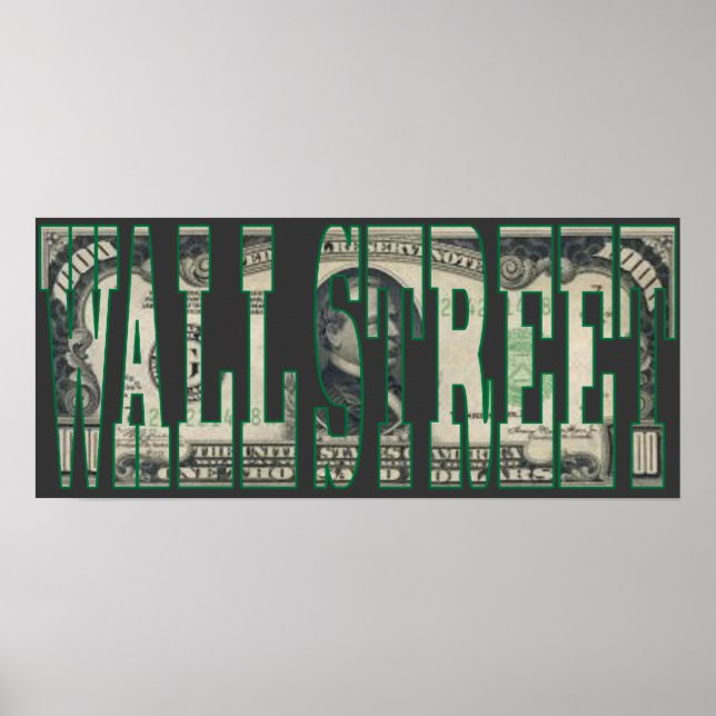 Wall Street Poster (Devant)