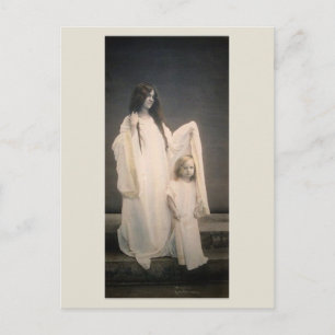 Wallace Nutting THE GUARDIAN MOTHER carte postale