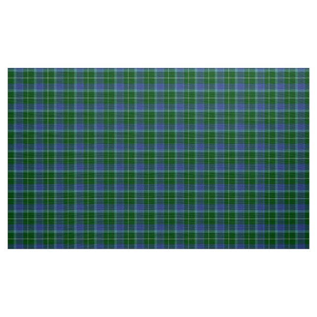 Wallace Tartan Bleu Vert Tissu Plaid (Yard)