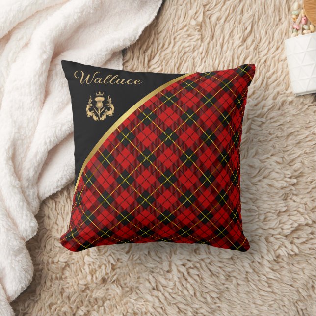 Wallace Tartan Lance Oreiller (Couverture)
