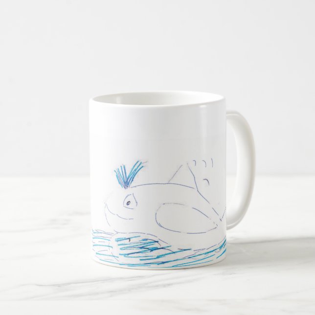 Wally Whale Mug (Devant droit)