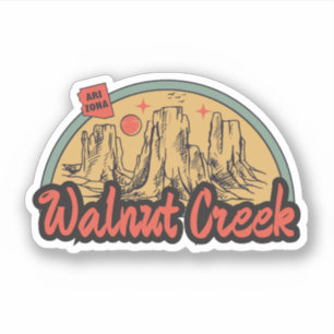 Walnut Creek, Autocollant Arizona