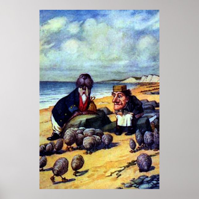 Walrus & the Carpenter Poster (Devant)