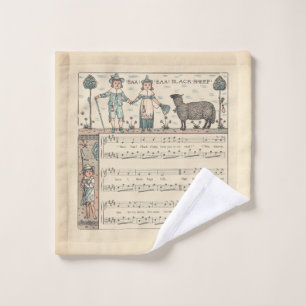 Walter Crane Baa Baa Mouton Noir Comptine