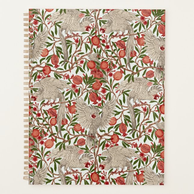 Walter Crane Cacatoès blanc Grenade rouge Art (Devant)
