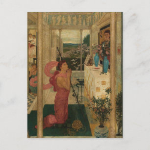 Walter Crane - Carte postale de l'autel de l'amour