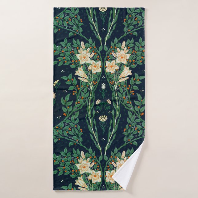 Walter Crane Francesca Botanique (Serviette de bain)