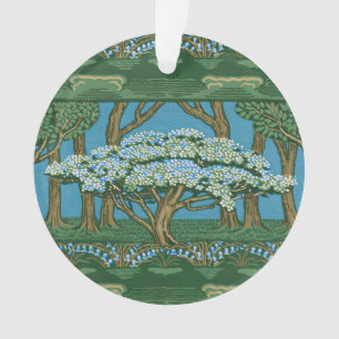 Walter Crane Papier peint vintage forêt de mai arb