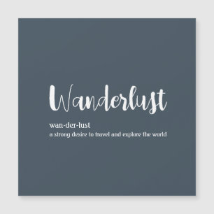 Wanderlust définition blanc gris bleu couleur