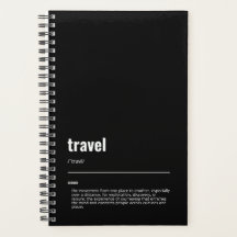 WanderTag - Planificateur de voyage noir 2026