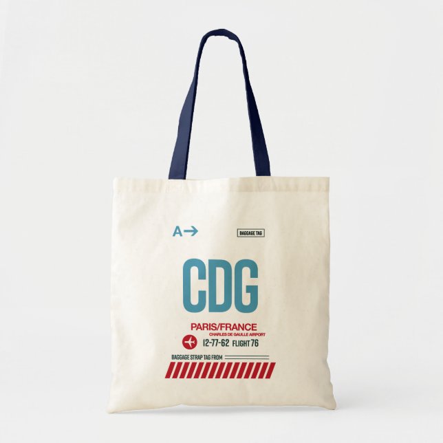 WanderTag - Sac fourre-tout (Devant)