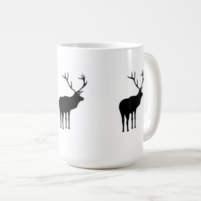 Wapiti. tasse réutilisable, tasse (Devant droit)