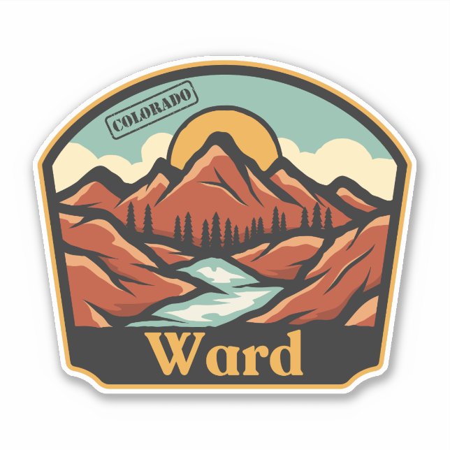 Ward, Autocollant Colorado (Devant)