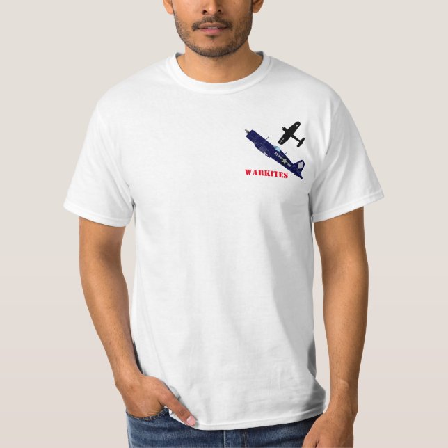 Warkites F4u Corsair USS Franklin 45 T-Shirt ll (Devant)