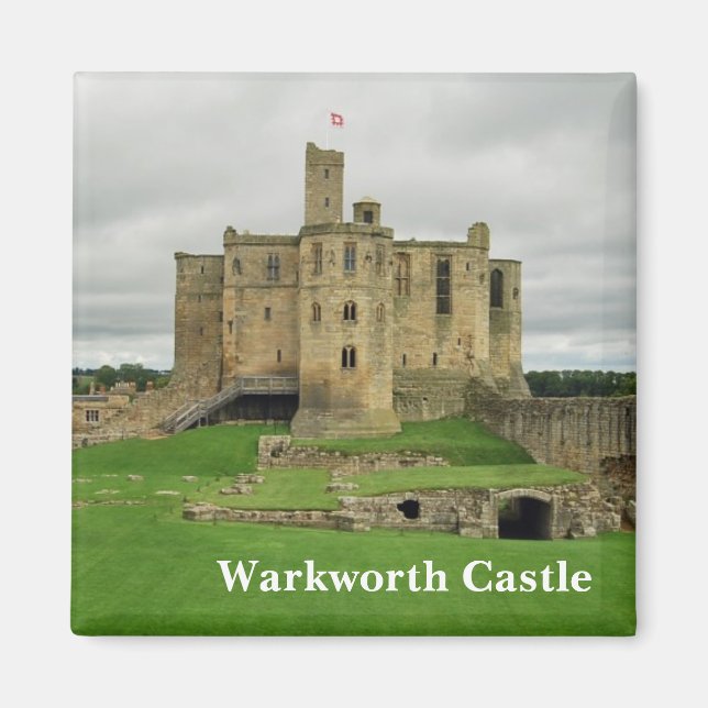 Warkworth Castle Magnet (Devant)